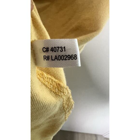 Takeout Order Size Large Putting On A Happy Face Orange Halloween T-Shirt - Picture 4 of 5